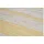 miliboo Teppich / Bettvorleger rechteckig beige mit gelben Streifen 50 x 80 cm CABOURG