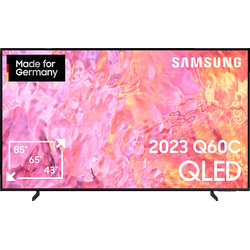 SAMSUNG GQ75Q60CAU QLED TV (Flat, 75 Zoll / 189 cm, UHD 4K, SMART TV, Tizen)