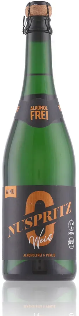 WINU Nuspritz weiß alkoholfrei & perlig 0% Vol. 0,75l
