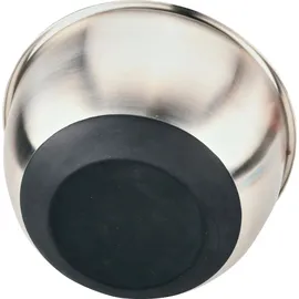 KESPER Rührschüssel mit Deckel 90895 Silber, Schwarz