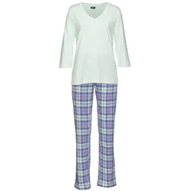 H.I.S. Pyjama Bunt kariert 36/38