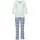 H.I.S. Pyjama Bunt kariert 36/38