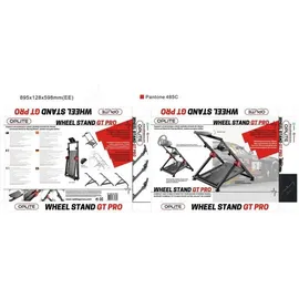 oplite games OPLite Radstand WheelStand GT Pro V2 schwarz