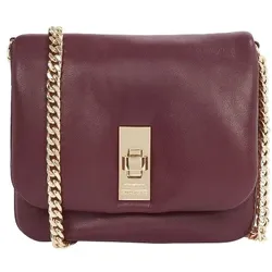 Tommy Hilfiger Soft Leather Mini Bag Umhängetasche Leder 18 cm red