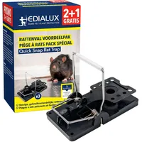 Edialux Quicksnap Rattenfalle Promopack 2+1 St.