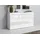 Home Affaire Basic 160 x 86 x 43 cm Weiß hochglanz
