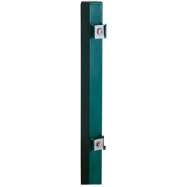 PEDDY SHIELD Doppelstabmattenzaun 15 Matten + 16 Pfosten 0,83 x 30 m grün