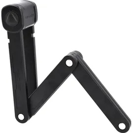 Fischer Faltschloss inkl. Halter schwarz