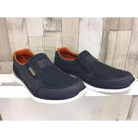 Rieker Slip-Ons Blau Herren 43