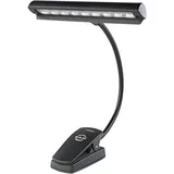 K&M 12249 Notenpultleuchte Orchestra Light Eos Schwarz