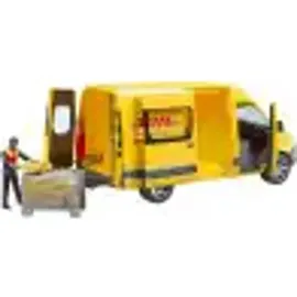 Bruder 02671 - MB Sprinter DHL mit Fahrer gelb 1:16