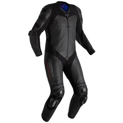 RST Pro Series Evo Airbag 1-Teiler Motorrad Lederkombi Airbag Einteilige Motorrad Lederkombi, schwarz, Größe 3XL für Männer
