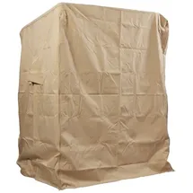 WebaVita Strandkorbschutzhülle Universal 130 x 160 x 100 cm Beige