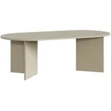 [en.casa] Kynd Gelb Holzwerkstoff 119 x 60 x 40 cm