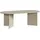 [en.casa] Kynd Gelb Holzwerkstoff 119 x 60 x 40 cm