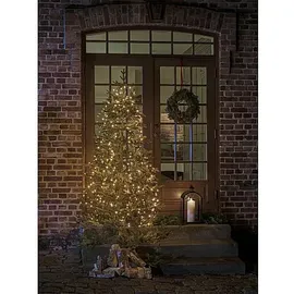 Konstsmide LED Baummantel 10 m gefrostet warmweiß