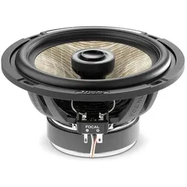 Focal PS165FE 2-Wege-Koaxial-Lautsprecher, 140 W, 16,5 cm, mit Flachs-Kegel-Technologie