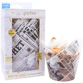 pme cake es s.l PME Harry Potter Muffin-Förmchen, 24er-set, Daily Prophet
