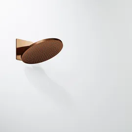 Steinberg Serie 390 Wall Rain Regenpaneel, direkter Wandanschluss, Durchmesser 250mm, EasyClean, Farbe: Brushed