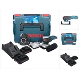 Bosch GSS 18V-13 Akku Schwingschleifer 18 V + 2x ProCORE Akku 4,0 Ah + Ladegerät + L-BOXX