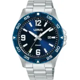 Lorus Herren Analog Quarz Uhr mit Edelstahl Armband RH989QX9