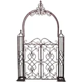 Garden Pleasure Rosenbogen Towada 150 x 245 cm Schwarz