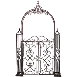 Garden Pleasure Rosenbogen Towada 150 x 245 cm Schwarz