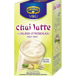 Krüger You Chai Latte Typ Ingwer-Zitronengras Fresh India extra cremig | 10 Portionen