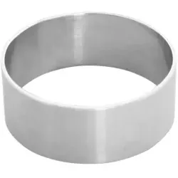 SCHNEIDER Tortenring, Aluminium, nahtgeschweißt 156754 , Durchmesser: 75 mm, Höhe: 40 mm