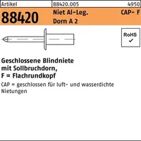Gesipa CAP-Blindniete Alu/A 2 4,8 x 11 S