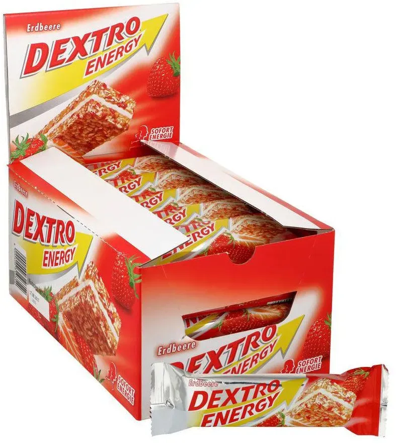 Dextro Energy Riegel, Erdbeere