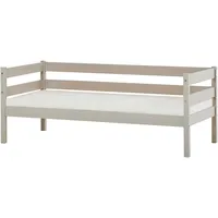 Hoppekids Einzelbett »ECO Comfort Kinderbett, Kiefer Massivholz, Jugendbett inkl. Rollrost«, 70x160 cm, wahlweise in verschieden Farben/ Matratze/ Absturzsicherung, grau