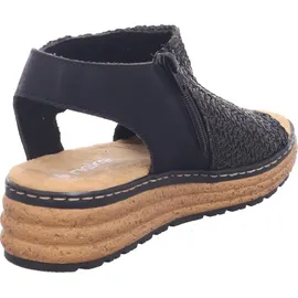 Rieker 62783 Damen Schwarz 39