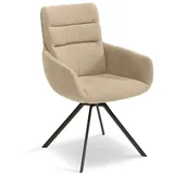 Venjakob Stuhl Felia Stoff Beige Sand