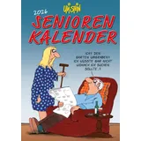 Lappan Verlag Uli Stein Senioren-Kalender 2026 mit Spiralbindung und Gummiband