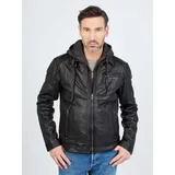 JCC Lederjacke 310-19-222 Schwarz 50