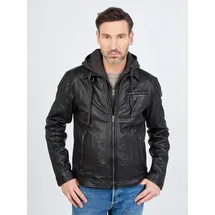 JCC Lederjacke 310-19-222 Schwarz 50