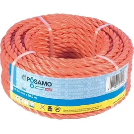 elc construction électronique Seil gedreht Kletterseil Orange