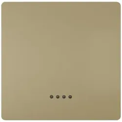 Siemens 5TG71410MG01 DELTA style gold Wippe mit Fenster 68x68mm