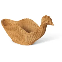 Ferm Living - Bird Aufbewahrung, Rattan geflochten