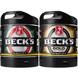 Beck's Pils Bier Perfect Draft (1 x 6l) MEHRWEG Fassbier & Gold Helles Lager Bier Perfect Draft (1 x 6l) MEHRWEG Fassbier
