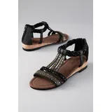 aniston shoes Riemchensandale Damen Schwarz 40