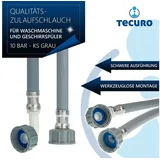 tecuro Zulaufschlauch 1,50 m grau