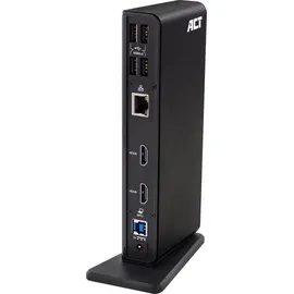Act (USB-C, oder USB-A-Doppelmonitor-Dockingstation AC7049