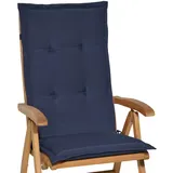 Beautissu Loft HL Hochlehner 120x50x6cm Dunkelblau