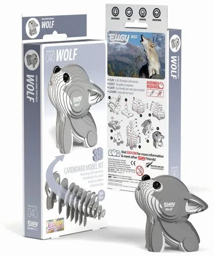 Preisvergleich Produktbild Eugy - 3D Bastelset Wolf