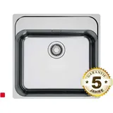 Franke Smart SRX210-50 A - 127.0705.382 Edelstahlspüle gebürstet Einbau Fläche