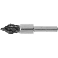 Lessmann Pinselbürste angespitzt, Stahldraht 0,30 mm, Bürsten-⌀ 12 mm