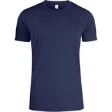 Clique Basic Active Sportshirt Blau 3XL