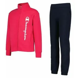Champion Roger Smith Kinder-Trainingsanzug in Pink und Marineblau - 158